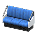 Animal Crossing Items Transit seat Blue Seat color White