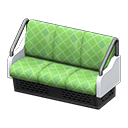 Animal Crossing Items Transit seat Green Seat color White