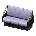 Animal Crossing Items Transit seat Light purple Seat color Black