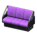 Animal Crossing Items Transit seat Purple Seat color Black