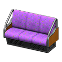 Animal Crossing Items Transit seat Purple Seat color Brown