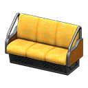 Animal Crossing Items Transit seat Yellow Seat color Brown