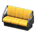 Animal Crossing Items Transit seat Yellow Seat color Silver