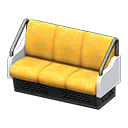 Animal Crossing Items Transit seat Yellow Seat color White