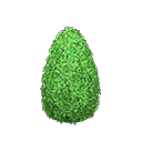 Animal Crossing Items Triangular topiary Light green