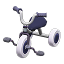 Animal Crossing Items Tricycle Black