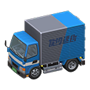 Animal Crossing Items Truck Company name Logo Blue