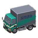 Animal Crossing Items Truck Company name Logo Green