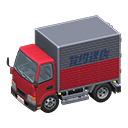 Animal Crossing Items Truck Company name Logo Red