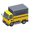 Animal Crossing Items Truck Company name Logo Yellow