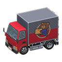 Animal Crossing Items Truck Moving company Logo Red