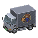 Animal Crossing Items Truck Moving company Logo Silver