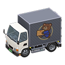 Animal Crossing Items Truck Moving company Logo White