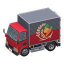 Animal Crossing Items Truck Produce company Logo Red