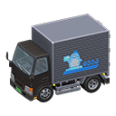 Animal Crossing Items Truck Refrigerated truck Logo Black