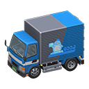 Animal Crossing Items Truck Refrigerated truck Logo Blue