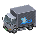 Animal Crossing Items Truck Refrigerated truck Logo Silver