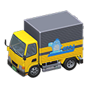 Animal Crossing Items Truck Refrigerated truck Logo Yellow