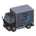 Animal Crossing Items Truck Seafood company Logo Black