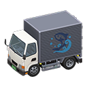 Animal Crossing Items Truck Seafood company Logo White