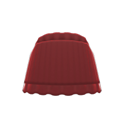 Animal Crossing Items Tube Top Dark red