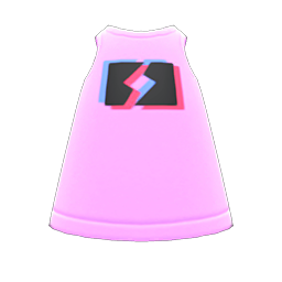 Animal Crossing Items Tunic Tank Pink