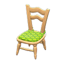 Animal Crossing Items Turkey Day chair Beige