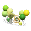 Animal Crossing Items Turkey Day decorations Green