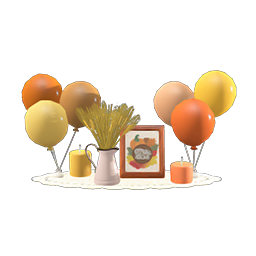 Animal Crossing Items Switch Recipe Turkey Day decorations