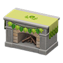 Animal Crossing Items Turkey Day hearth grey