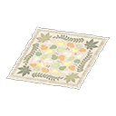 Animal Crossing Items Switch Turkey Day rug