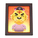 Animal Crossing Items Tybalt'S Photo Dark Wood