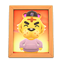 Animal Crossing Items Tybalt'S Photo Natural Wood