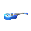 Animal Crossing Items Ukulele Ocean blue