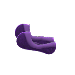 Animal Crossing Items Ultra No-show Socks Purple