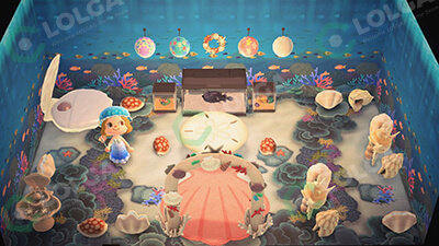 Animal Crossing Items Switch Underwater World