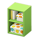 Animal Crossing Items Upright organizer Colorful citrus Stored-item design Green