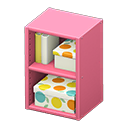 Animal Crossing Items Upright organizer Colorful citrus Stored-item design Pink