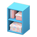 Animal Crossing Items Upright organizer Pastel flowers Stored-item design Blue