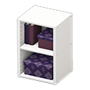 Animal Crossing Items Upright organizer Purple diamonds Stored-item design White