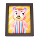 Animal Crossing Items Ursala'S Photo Dark Wood