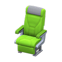 Animal Crossing Items Vehicle cabin seat Gray Headrest cover Green