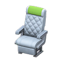 Animal Crossing Items Vehicle cabin seat Green Headrest cover Gray