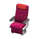 Animal Crossing Items Vehicle cabin seat Red Headrest cover Berry red