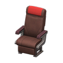 Animal Crossing Items Vehicle cabin seat Red Headrest cover Brown