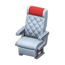 Animal Crossing Items Vehicle cabin seat Red Headrest cover Gray