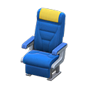 Animal Crossing Items Vehicle cabin seat Yellow Headrest cover Blue