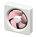 Animal Crossing Items Ventilation Fan Pink