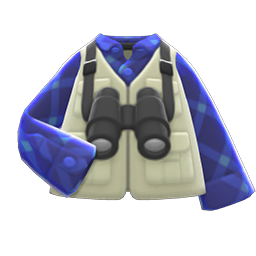 Animal Crossing Items Switch Vest With Binoculars