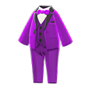 Animal Crossing Items Vibrant tuxedo Purple